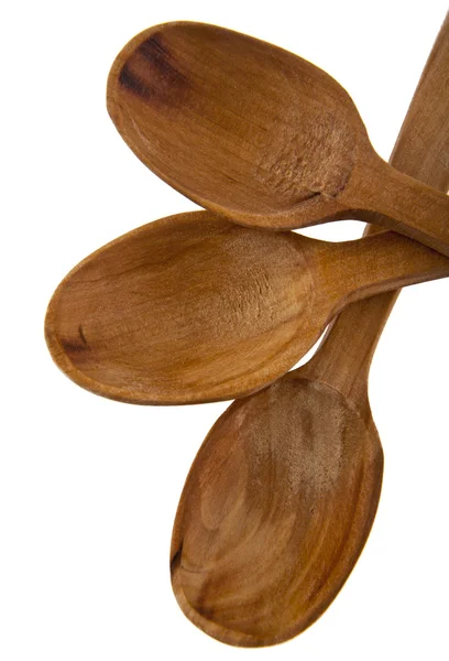 木製スプーン — ストック写真