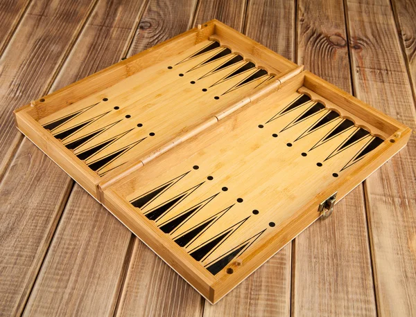 Gioco da tavolo di backgammon — Foto Stock
