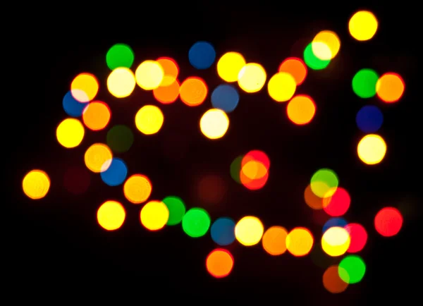 Gekleurde vlekken van licht — Stockfoto