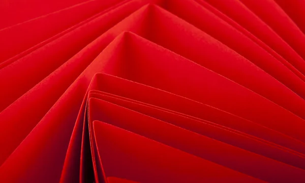 Pedaços de papel vermelho — Fotografia de Stock