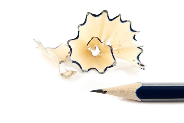 Pencil and chips — Stock Photo, Image