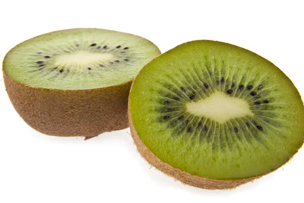 Två halvor av kiwi — Stockfoto
