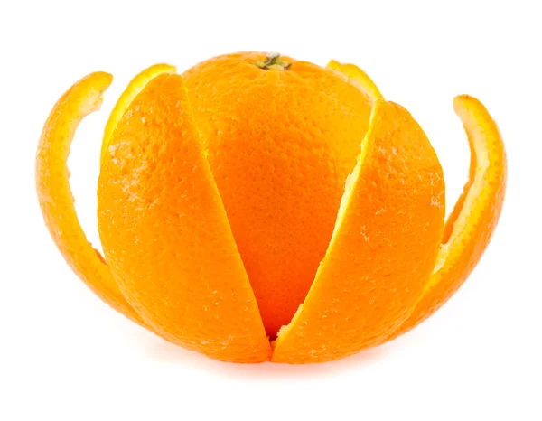 Orange med skorpa — Stockfoto