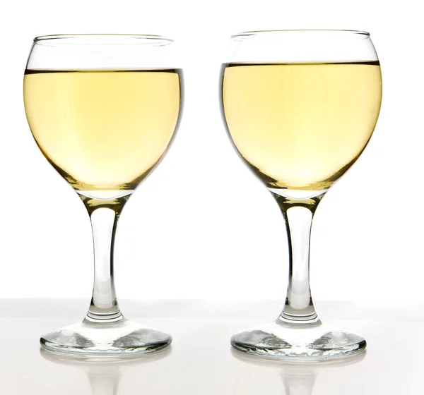 Deux verres de vin — Photo