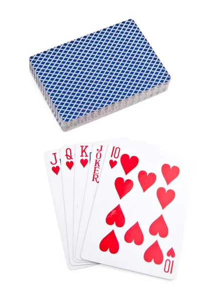 Spelar-kort — Stockfoto