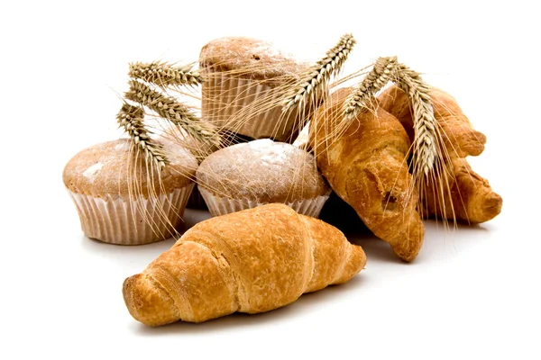 羊角面包小麦 — 图库照片