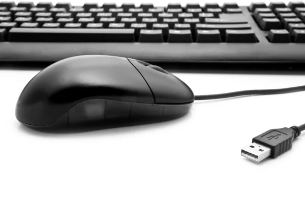 Teclado y ratón — Foto de Stock