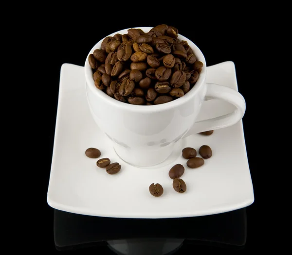 Tahıllı bir fincan kahve. — Stok fotoğraf