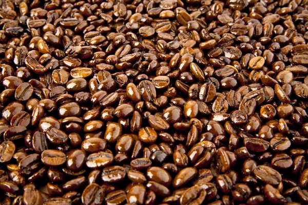 Fondo granos de café —  Fotos de Stock