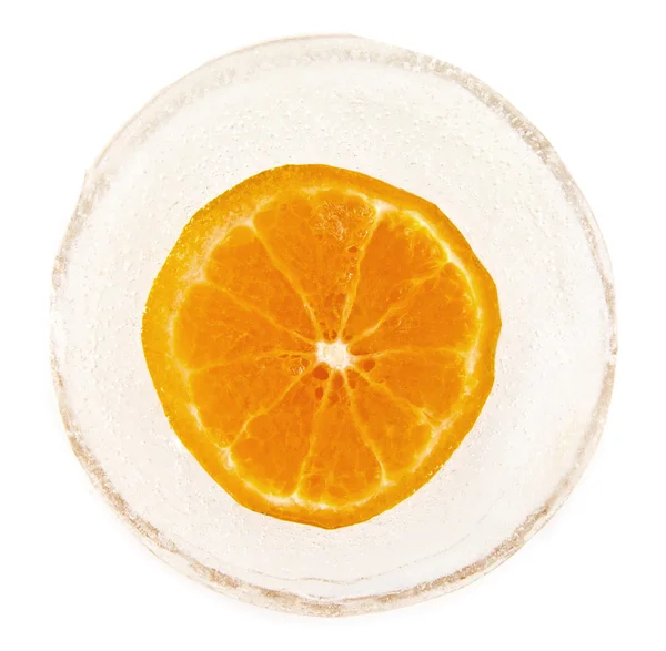 Oranges in the ice — Stock Photo, Image