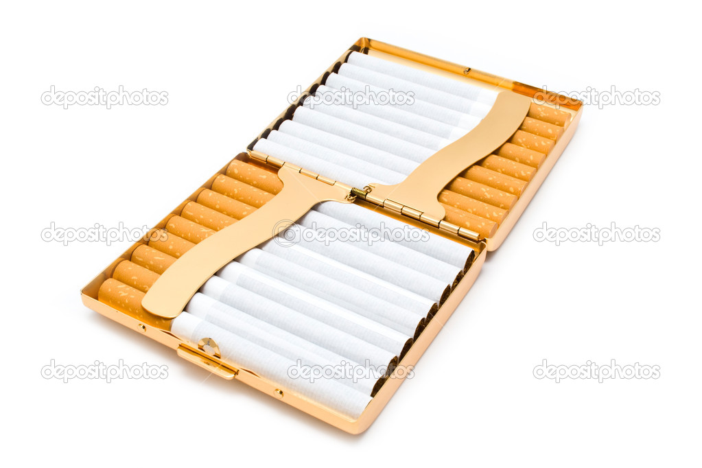 cigarettes and cigarette-case