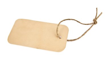 bir kağıt etiketleri