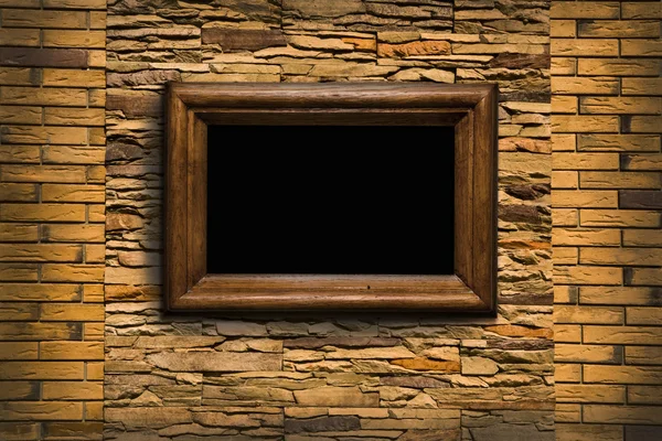 Oude muur met een scope — Stockfoto
