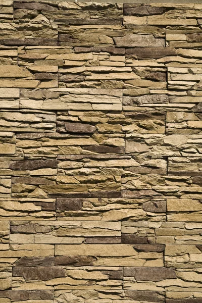 Dekorativní kamenná zeď — Stock fotografie