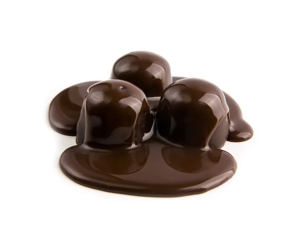 Candys in a chocolate — Stock Photo, Image