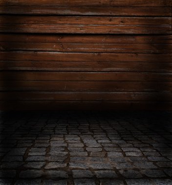 eski bir sıva duvar