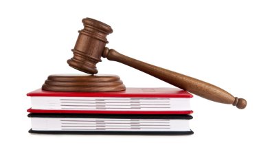 tahta çekiç ve bir kitap