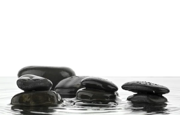 Piedra en el agua — Foto de Stock
