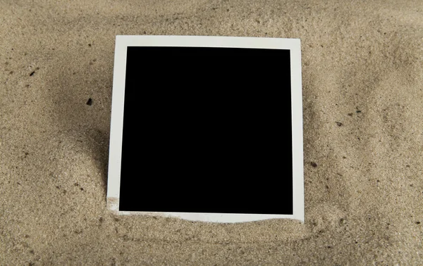 Kép a homok — Stock Fotó