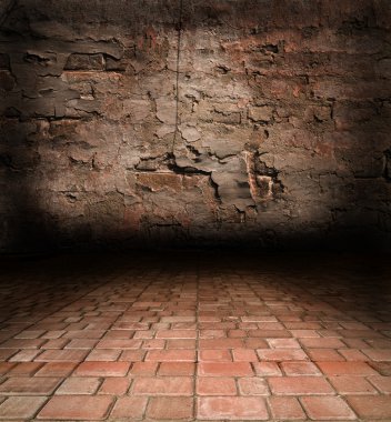 eski bir sıva duvar