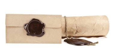 mum damga ile eski kağıt