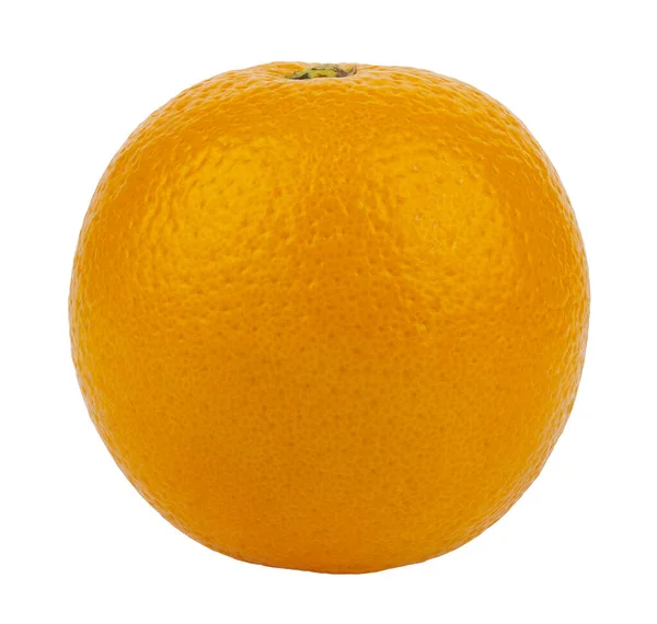 Pomeranč Izolovaný Bílém Pozadí Detail Pro Design Designové Prvky Makro — Stock fotografie