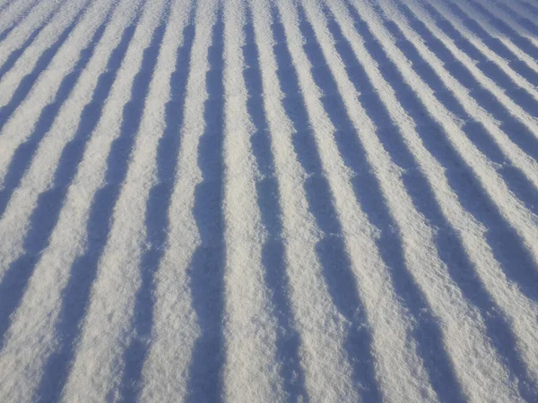 Textur Fluffig Snö Som Bakgrund — Stockfoto