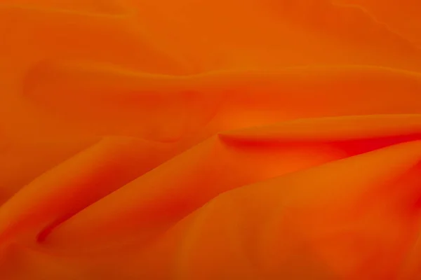 Orange Fabric Texture Background Detail Design Design Elements Macro Full — Stock Photo, Image