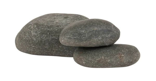Piedras Aisladas Sobre Fondo Blanco Detalle Para Diseño Elementos Diseño — Foto de Stock