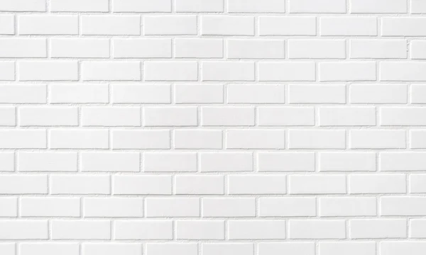 White brick wall background — Stock Photo, Image