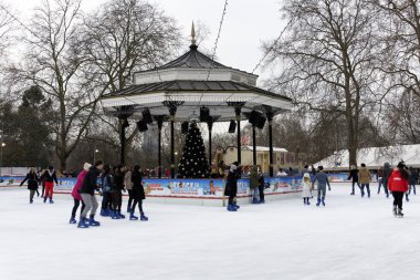hyde Park, Londra kış Harikalar Diyarı