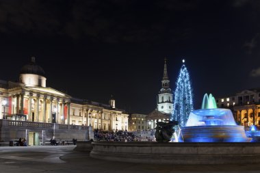 Noel ağacına trafalgar square, Londra