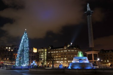 Noel ağacına trafalgar square, Londra
