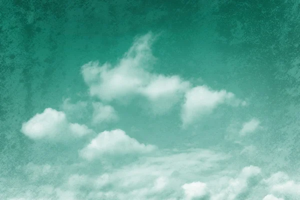 Emerald tinged sky — Stock Photo, Image