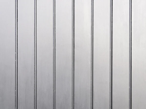 Срібна пофарбована дерев'яна стіна — стокове фото