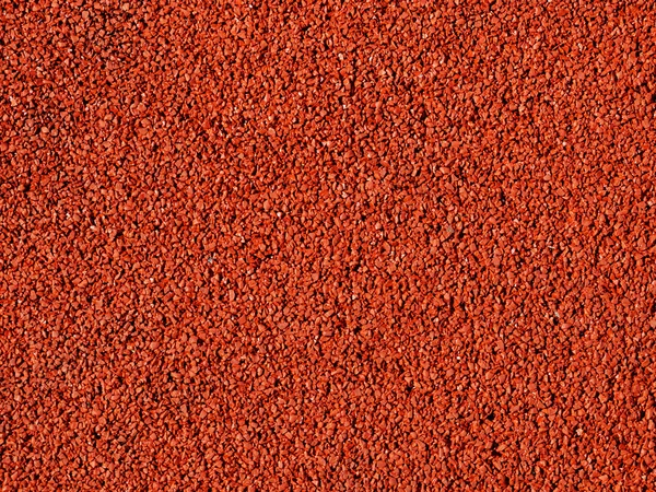Červená makadam podlahu — Stock fotografie