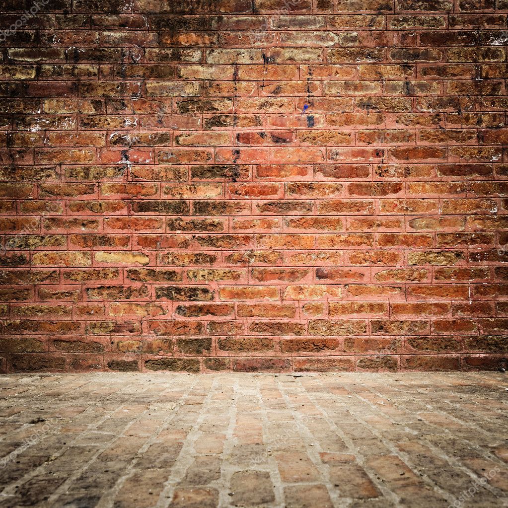 Brick wall and floor with — Stock Photo © dutourdumonde 22759832