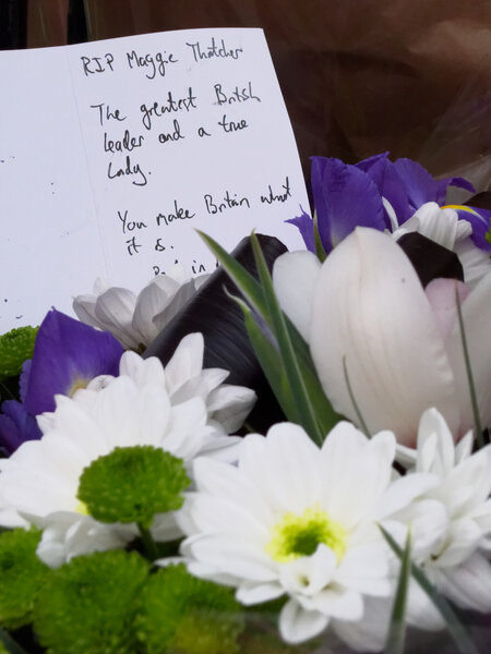 Дань уважения Маргарет Тэтчер
