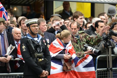 Barones Thatcher'ın cenaze töreni