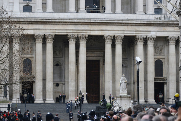 Похороны баронессы Тэтчер
