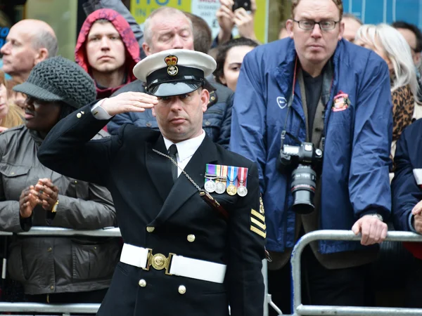 O funeral de Thatcher — Fotografia de Stock