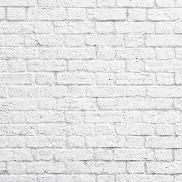 Pared de ladrillo blanco — Foto de Stock