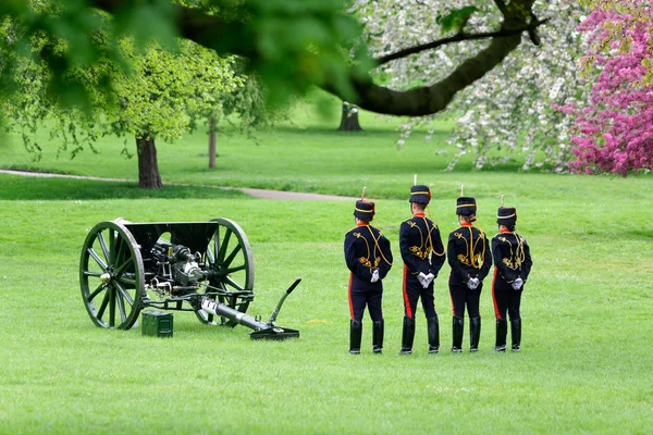 Staten öppnandet av parlamentet i london, Storbritannien — Stockfoto