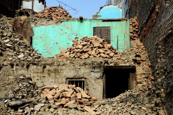 Demolished buildings — Stock Photo, Image