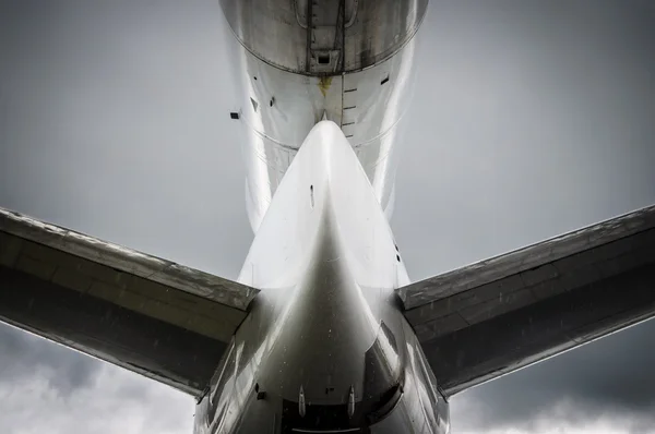 Airplane tail — Stock Photo, Image