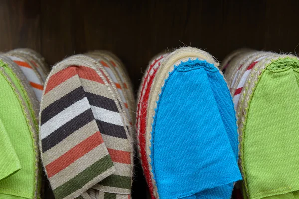 Colorful espadrilles