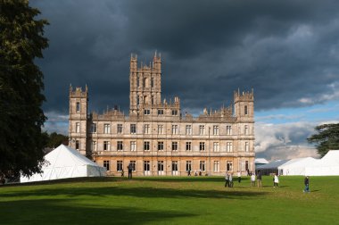 Highclere castle clipart