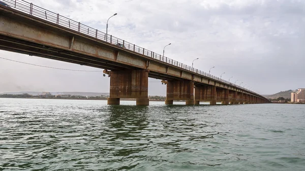 Ponte dos Mártires (Pont des martyrs) em Bamako — Fotografia de Stock