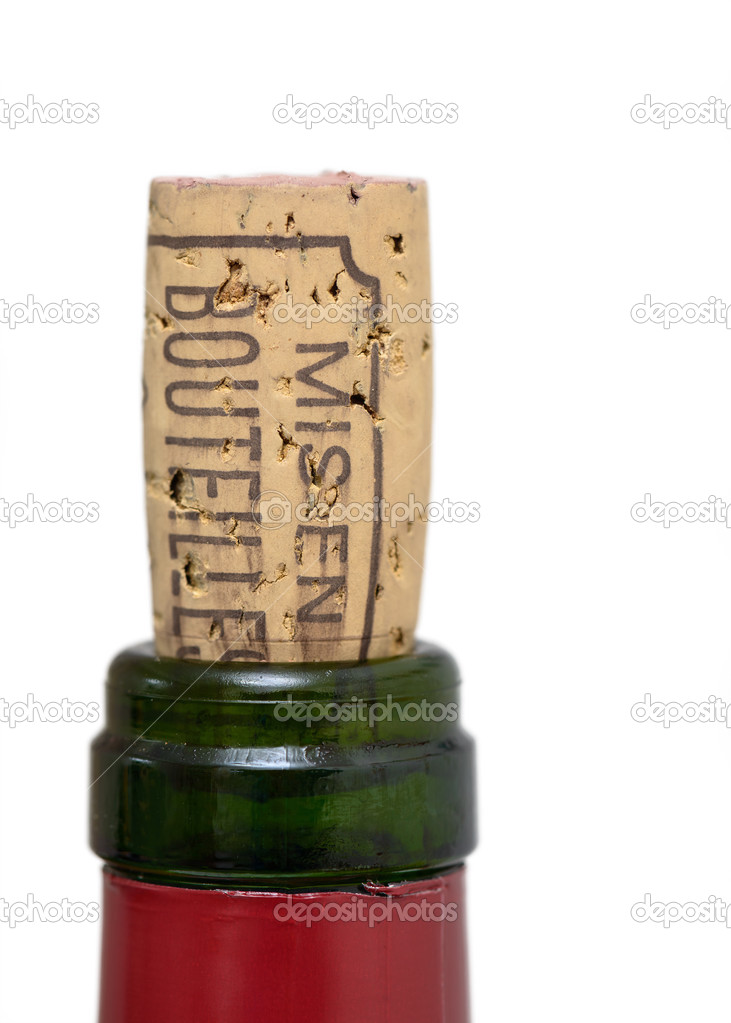 Bottle of wine cork