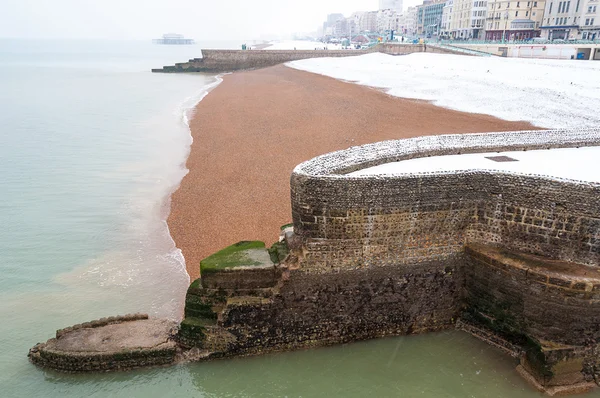 Brighton v zimě — Stock fotografie